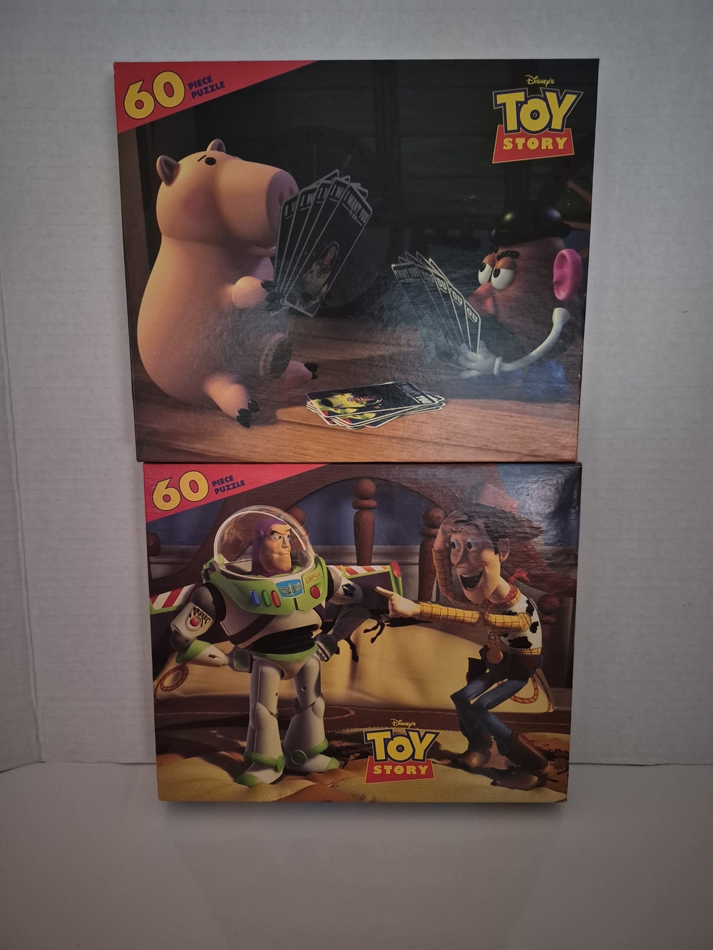 Disney Toy Story 60 Piece Puzzle lot Hamm Mr. Potato Head Buzz woody sealed